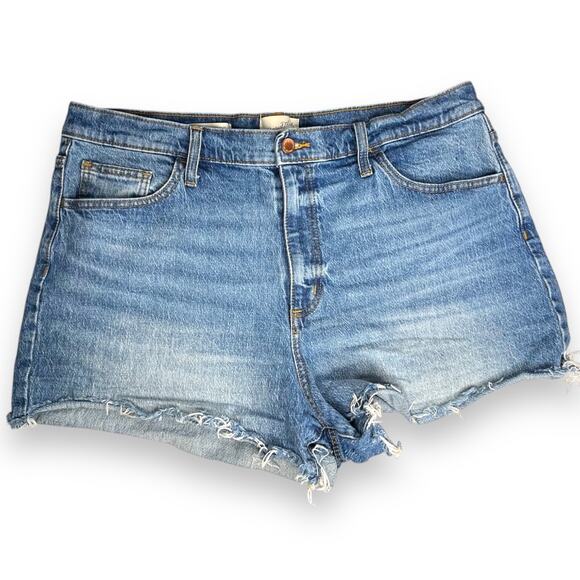 Universal Thread Highest Rise Shortie Jean Shorts Size 16 - Picture 1 of 6